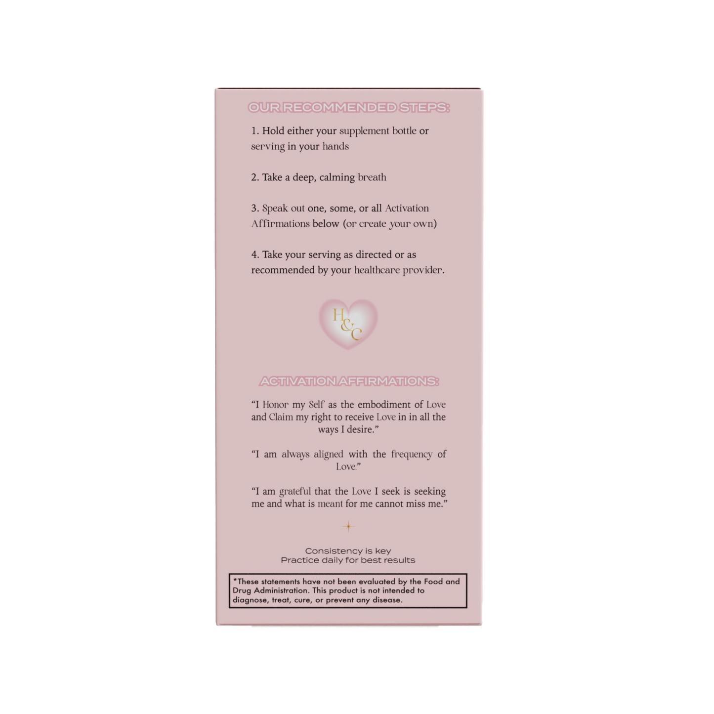 FOR MANIFESTING LOVE™